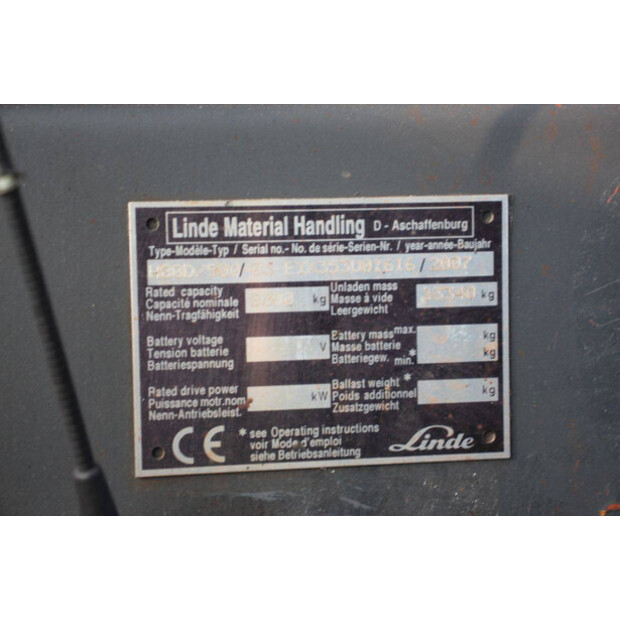 2007 Linde H80D/900-03-46316863