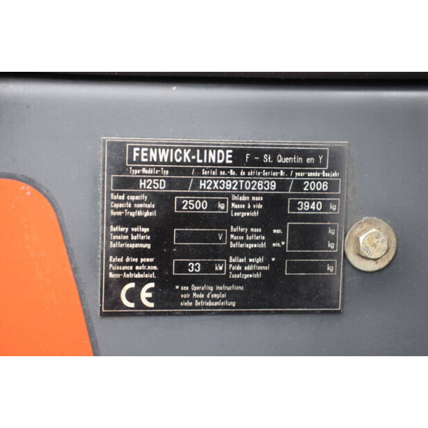 2006 Linde H25D-46317054