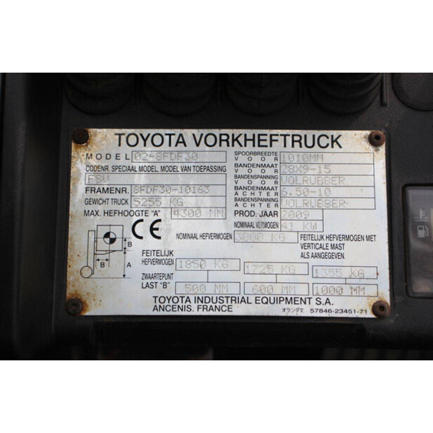 2009 Toyota 02-8FDF30-46317228