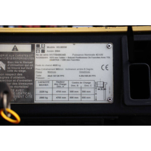 2004 Hyster H3.00XM-46317497