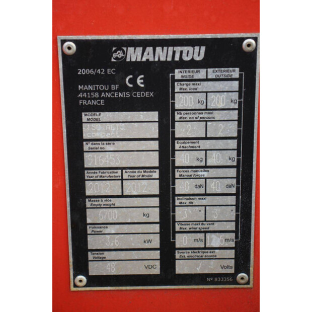 2012 Manitou 150 AETJ compact-46317855