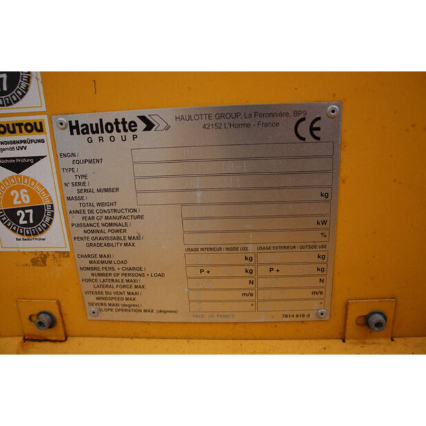 2014 Haulotte STAR 10-1-46317907
