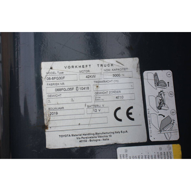 2019 Toyota 06-8FG30F-46318802