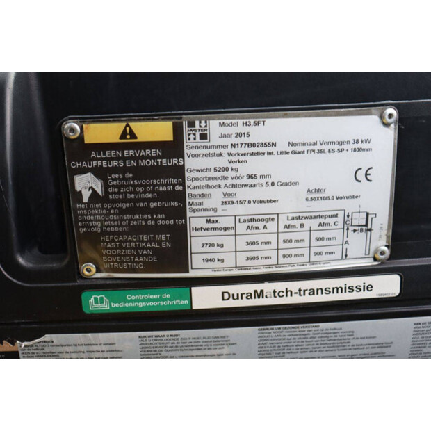 2015 هايستر H3.5FT-46319016