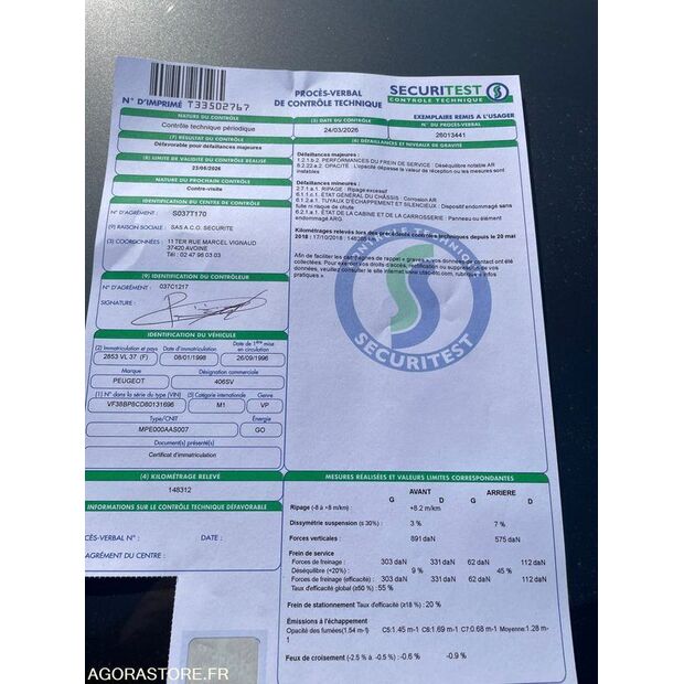 1996 بيجو 406-46334666