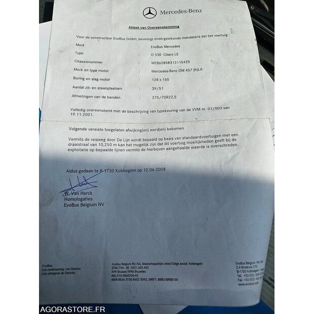 2008 مرسيدس بنز CITARO-46353366