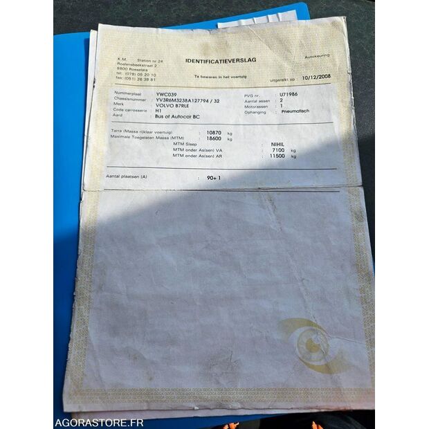 2008 Volvo B7RLE-46353423