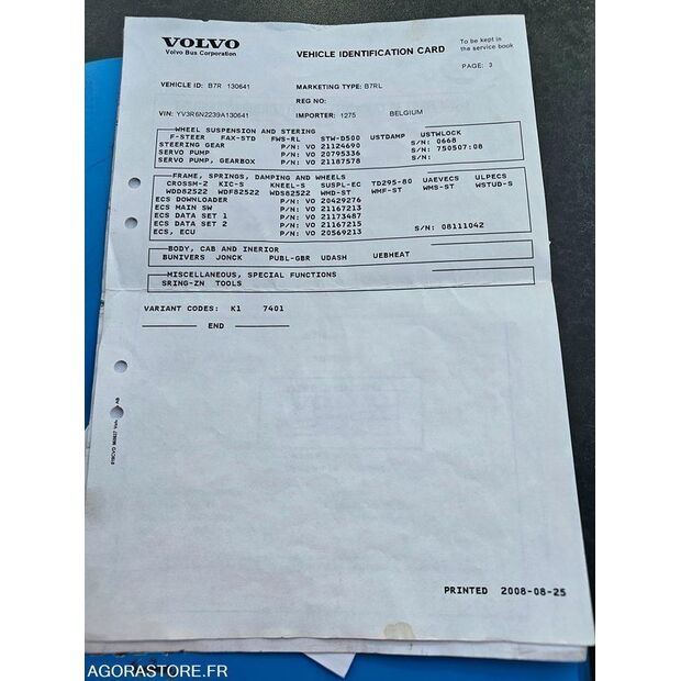 2008 Volvo B7RLE-46353688