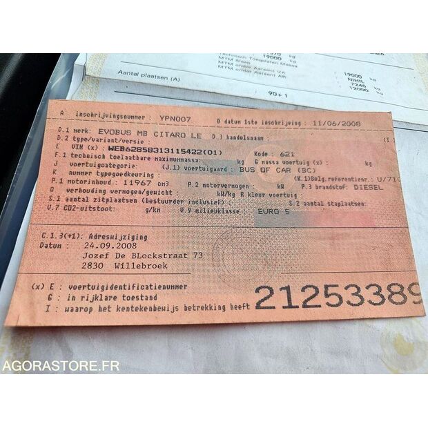 2008 Mercedes-Benz CITARO-46354064