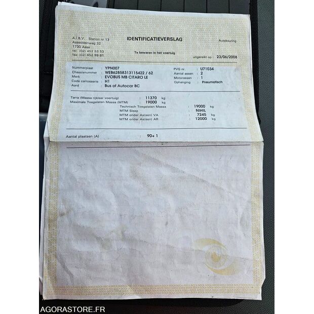 2008 Mercedes-Benz CITARO-46354068