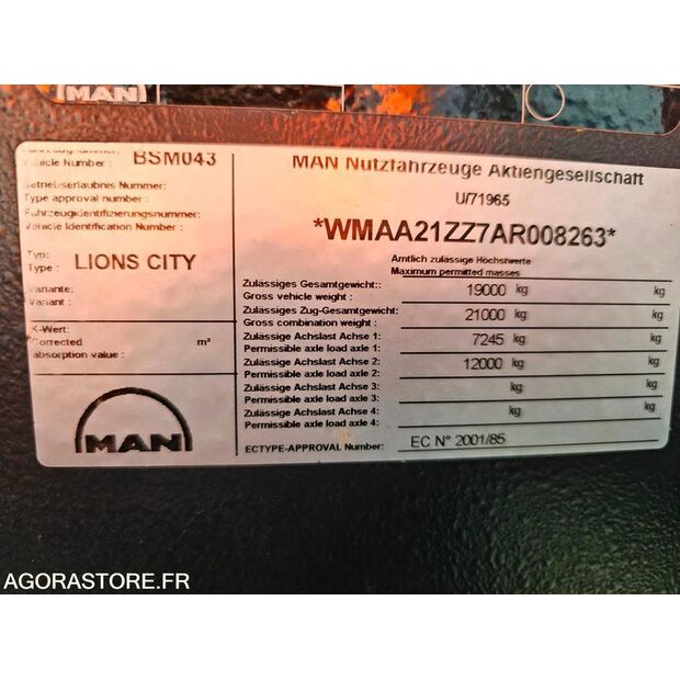 2010 MAN LIONS CITY-46355050