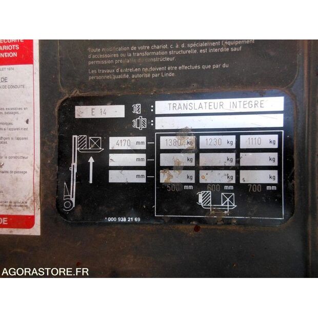 1998 Fenwick E14-46356172