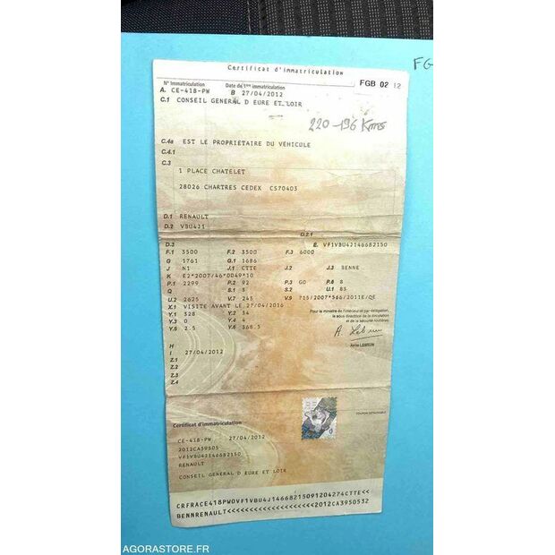 2012 Renault Master-46357159