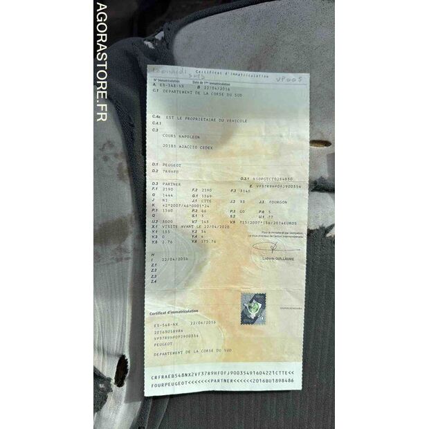2016 Peugeot PARTNER-46357334