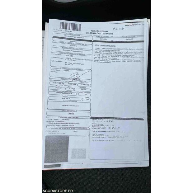 1999 Renault M150-46358050