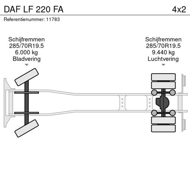 2014 DAF LF 220 FA-46361603