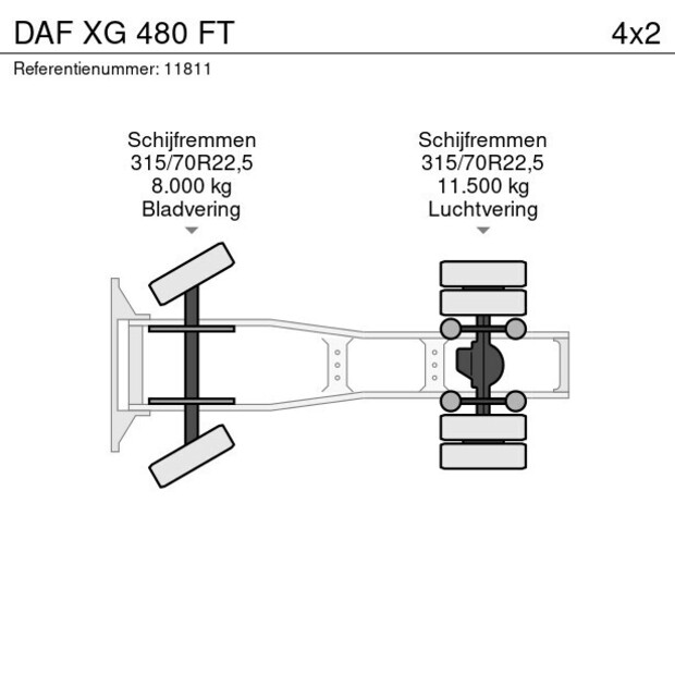 2023 DAF XG 480 FT-46361642