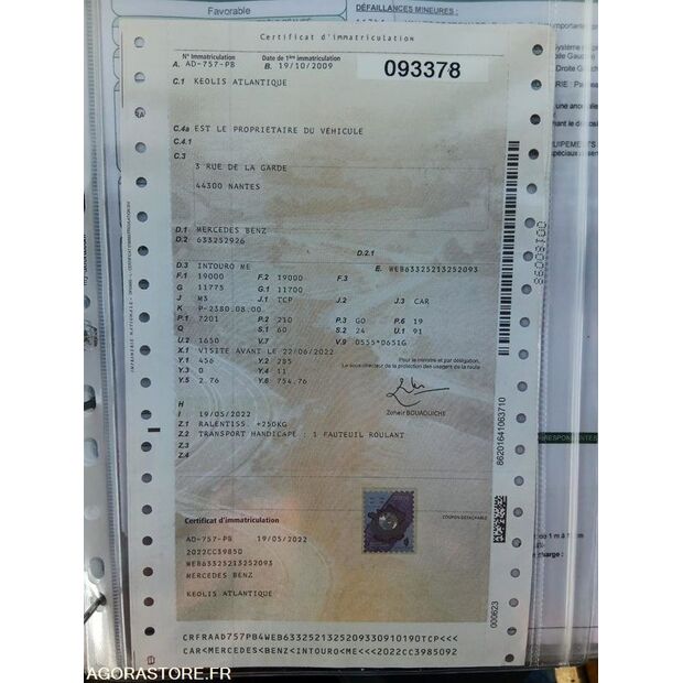 2009 Mercedes-Benz INTOURO-46377552