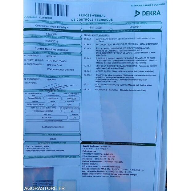 2009 Mercedes-Benz INTOURO-46378174