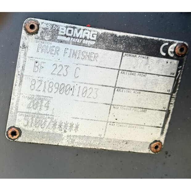 2014 BOMAG BF 223C-46379174