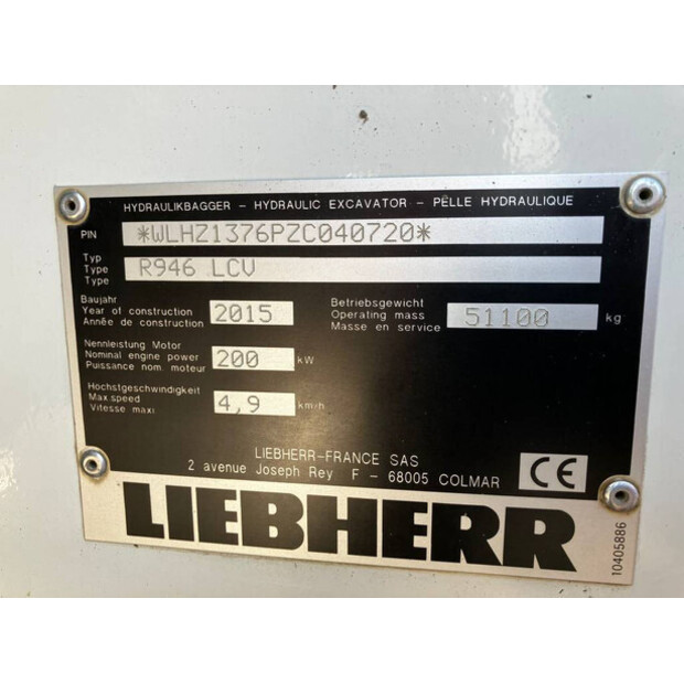 2015 ليبهير R 946 LC-V Long Reach-46379460