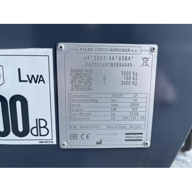 2021 Atlas-Copco XAVS 378 CUD - N-46391949