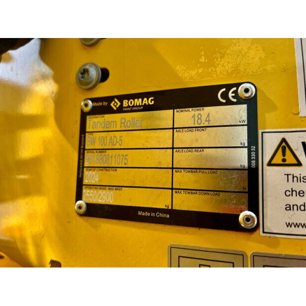 2024 BOMAG BW100AD-5-46393587