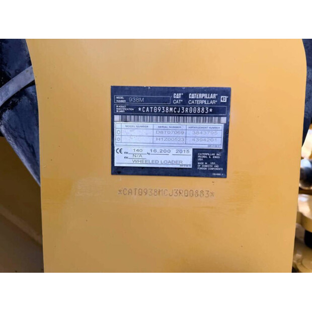 2015 Caterpillar 938M-46394160