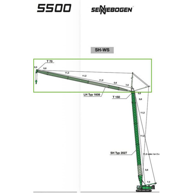 2012 SENNEBOGEN 5500-46407019