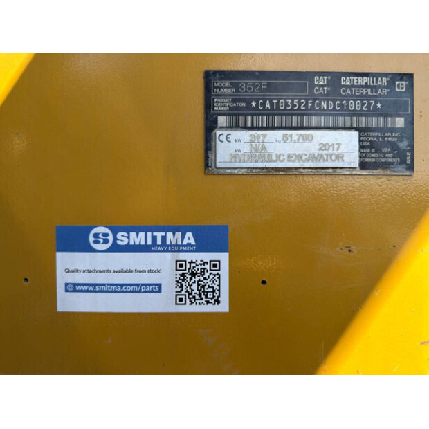 2017 Caterpillar 352F-46408215