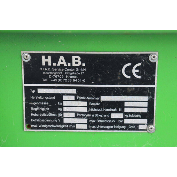 2008 H.A.B. S152-12E2WD-46409283