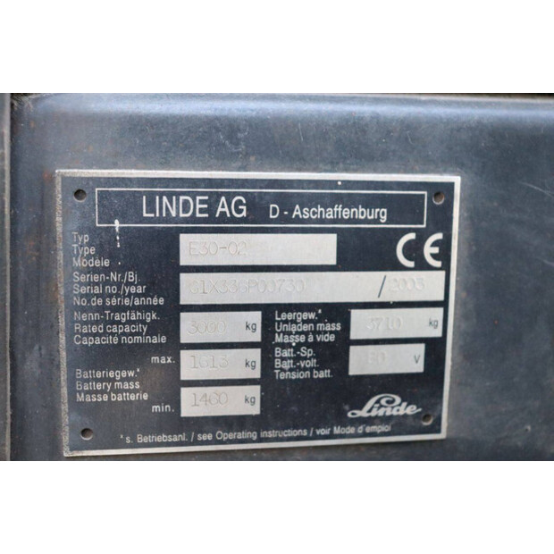 2003 Linde E30-02-46409953