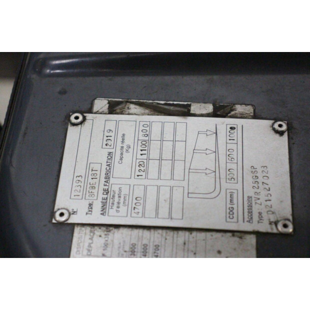 2019 Toyota 8FBE18T-46410635