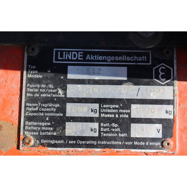 1992 Linde E12-46410932