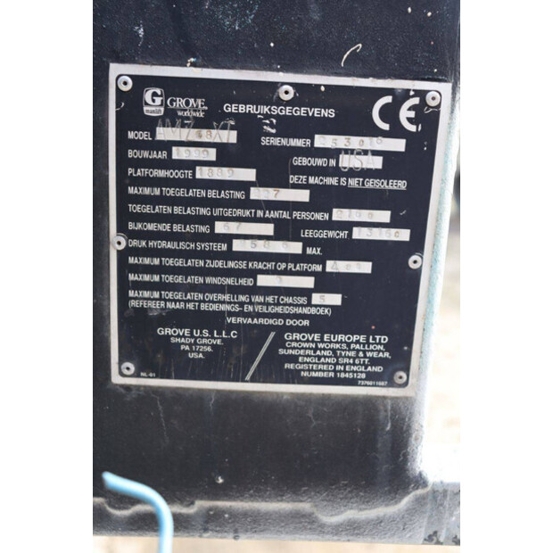 1999 GROVE AMZ 68 XT-46411168