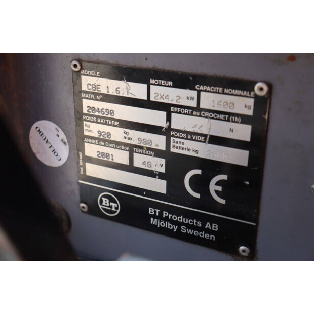 2001 BT CBE 1.6-46411814