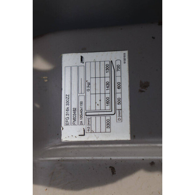 2019 Jungheinrich EFG 316K-46411860