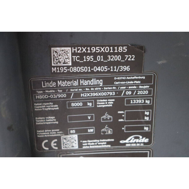 2020 ليندي H80D-03/900-46411898