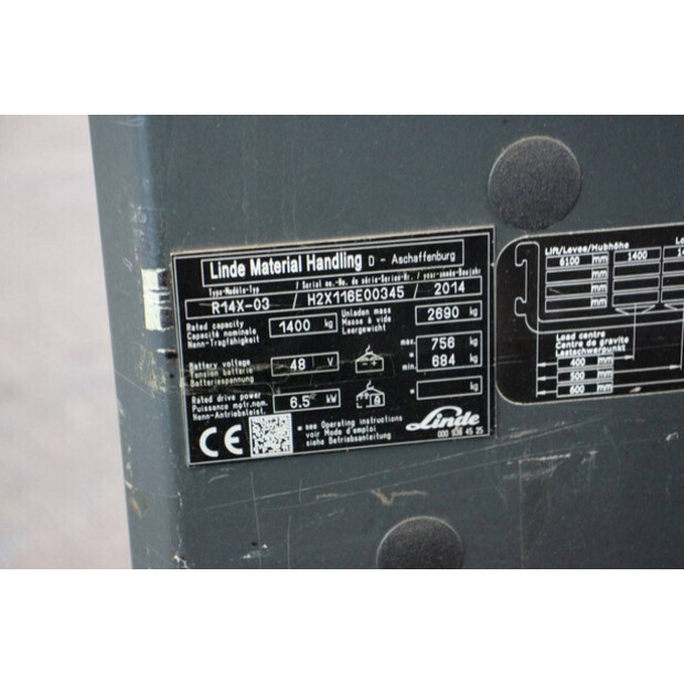 2014 Linde R14X-03-46412016