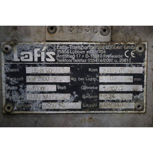 2001 Lafis LEHM 20-46412193