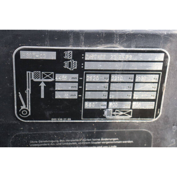 1999 ليندي H30T-03-46412530