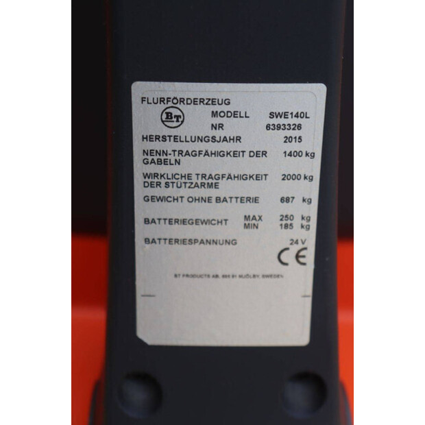 2015 BT SWE140L-46413286