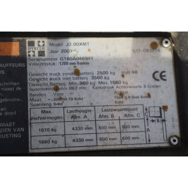 2001 هايستر J2.00XMT-46414010