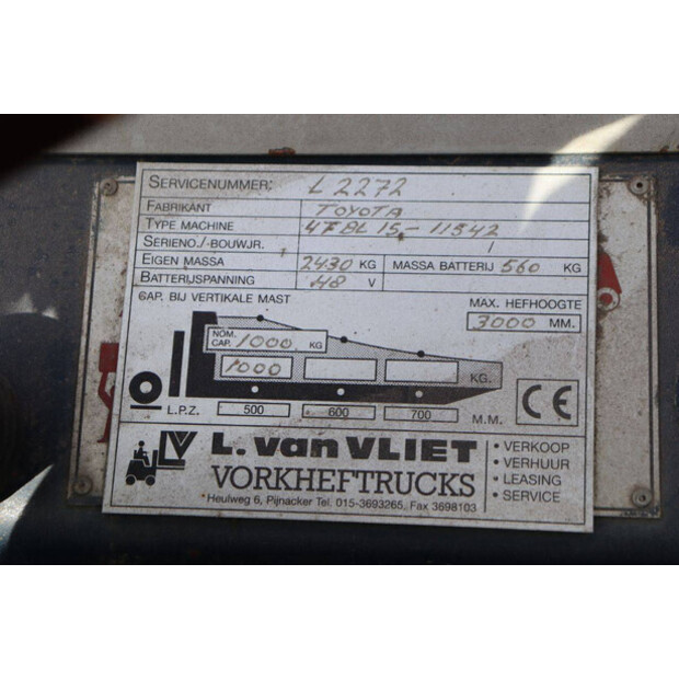 Toyota 4TBL15-46414108