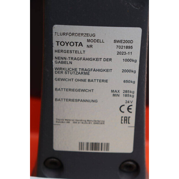 2023 تويوتا SWE200D-46414173