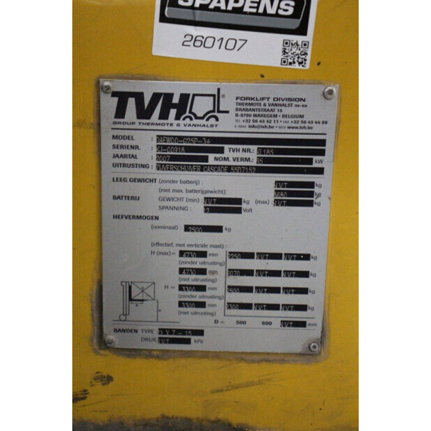 2007 Doosan G25P-3+-46415101