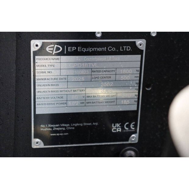 2025 EP Equipment CPD18TVL-46415717