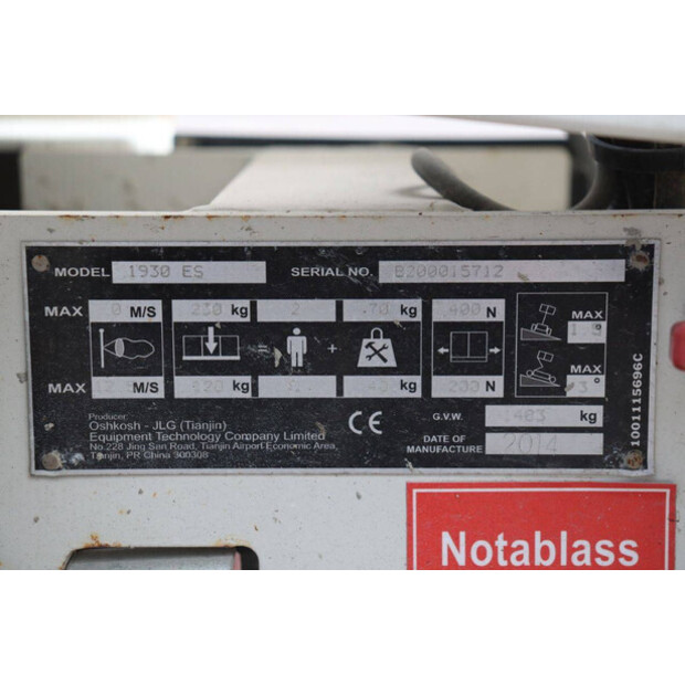 2014 JLG 1930 ES-46416557