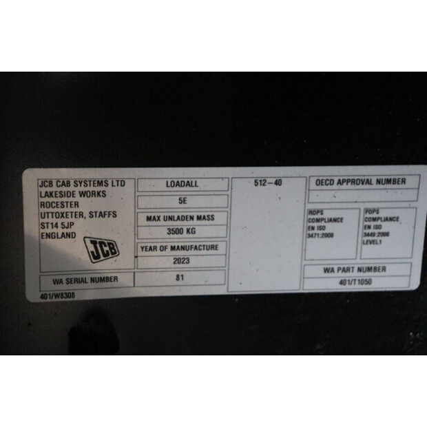 2023 JCB 512-40-46416996