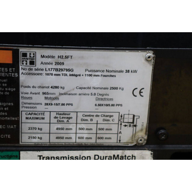 2009 Hyster H2.5FT-46417768